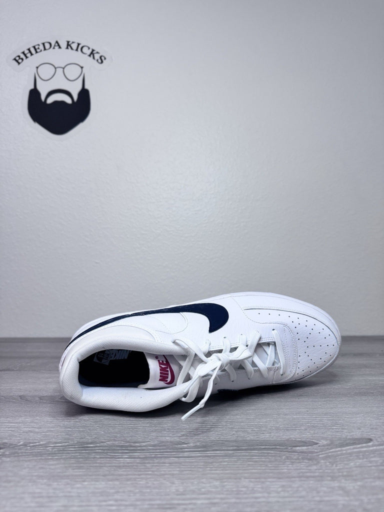 Size 15 - Nike Sky Force 3/4 White Obsidian Navy Blue Pure Platinum CZ7892-101