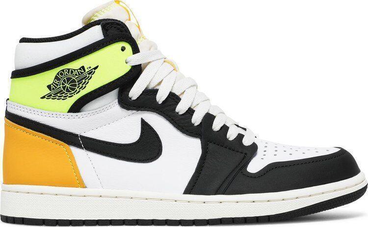 Size 11.5 - Air Jordan 1 Volt Gold Retro High OG Mens Sneakers 2021 555088-118