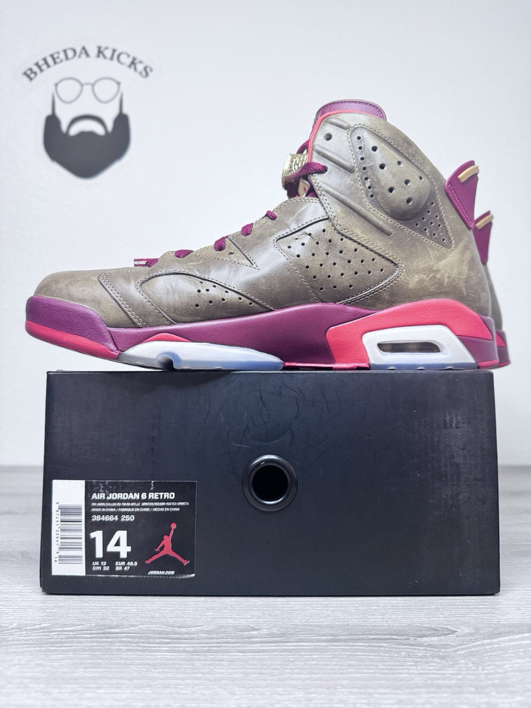 Size 14 - Air Jordan 6 Retro Cigar 384664-250 Preowned Authentic Og Rare