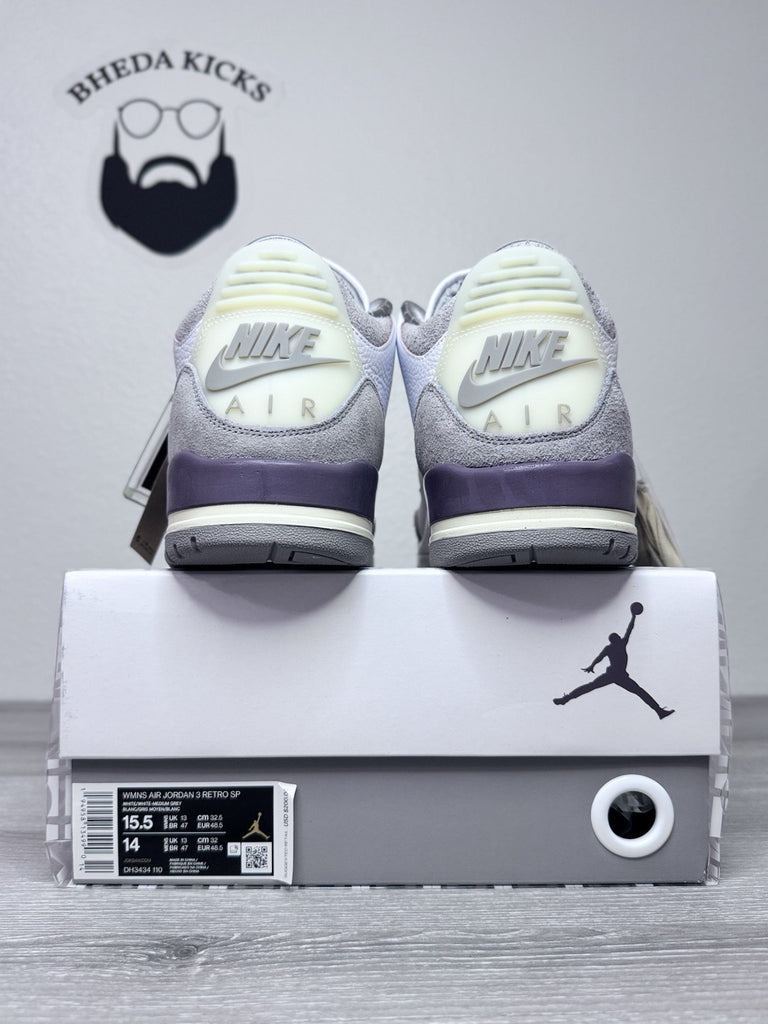 Size 14M/15.5W - Jordan 3 Retro SP A Ma Maniére (Women's) DH3434-110 NEW DS