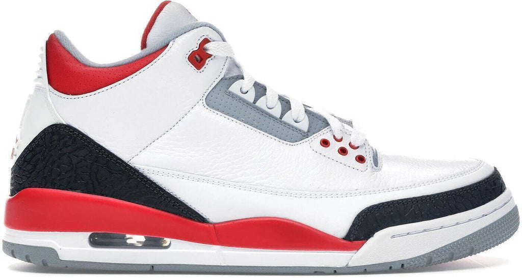 Size 13 - Air Jordan 3 Retro 2013 Fire Red 136064-120 Preowned Authentic