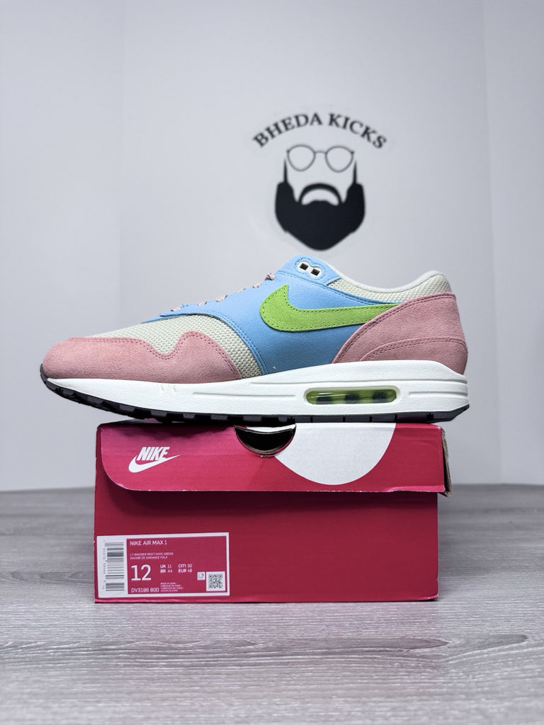 Size 12 - Nike Air Max 1 Light Madder Root DV3196-800 Authentic NEW DS