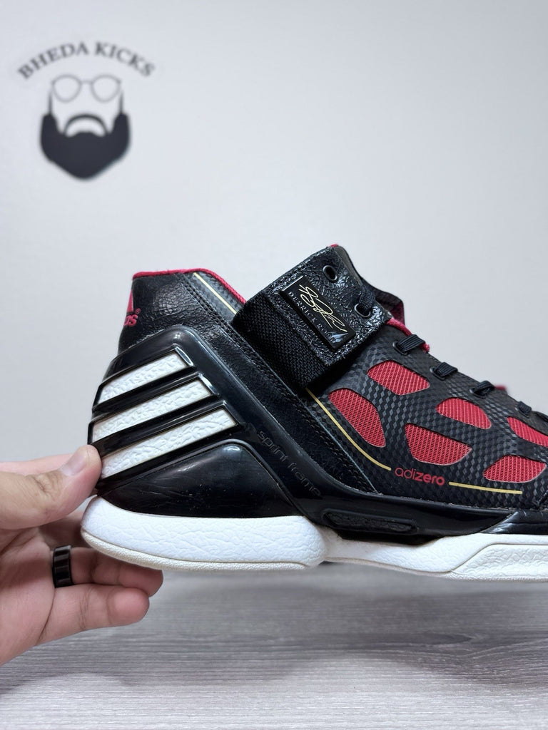 Size 13 - Adidas Adizero Derrick Rose Men's Basketball Shoes Black G22887