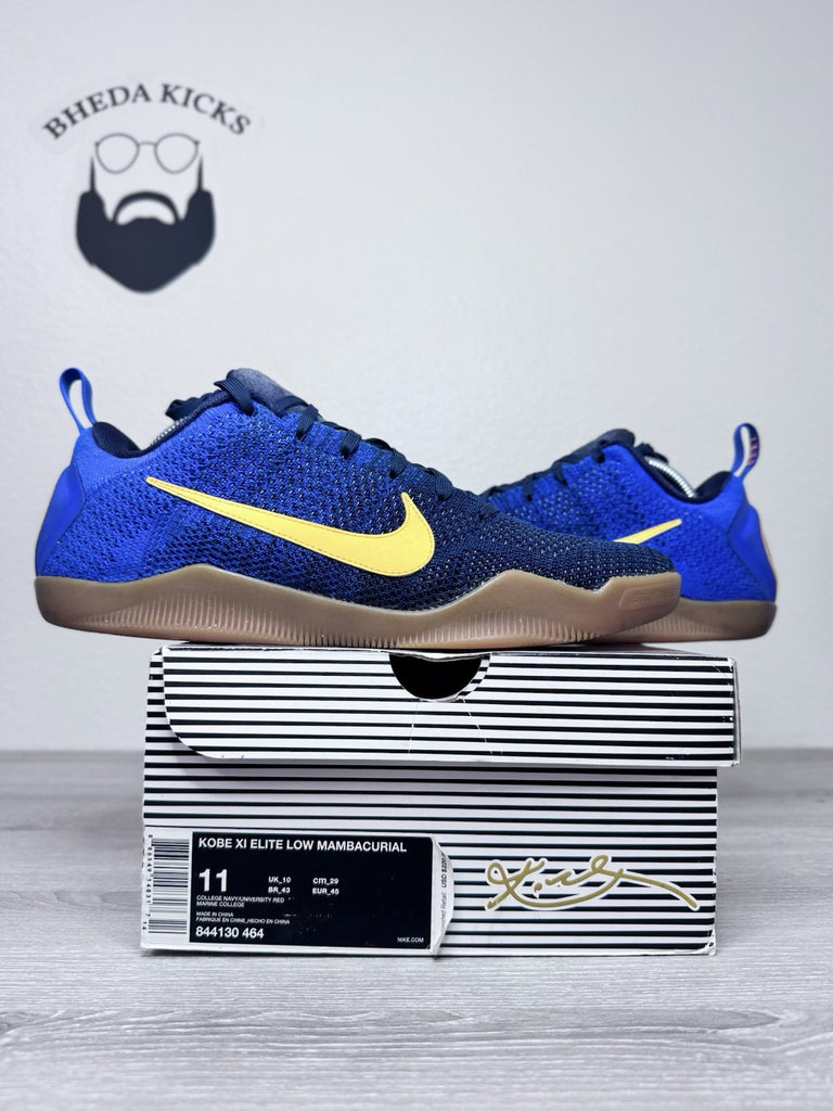 Size 11 - 2016 Nike Kobe 11 XI Elite Low Mambacurial Barcelona 844130-464