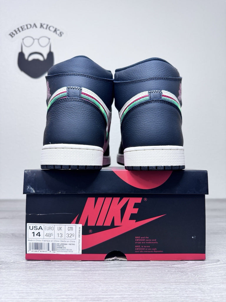Size 14 - Nike Air Jordan 1 I Retro High OG Sports Illustrated 555088-015 NEW DS