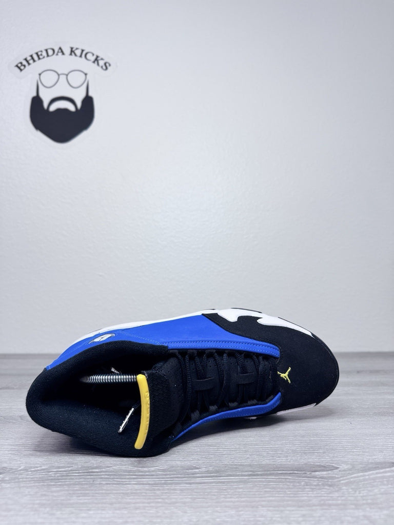 Size 10 - Jordan 14 Retro Laney 487471-407 Authentic Preowned Og