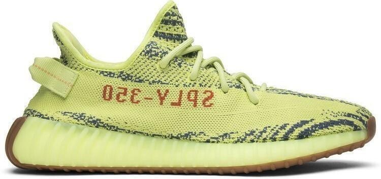 Size 13 - adidas Yeezy Boost 350 V2 Low Semi Frozen Yellow Brand NEW DS
