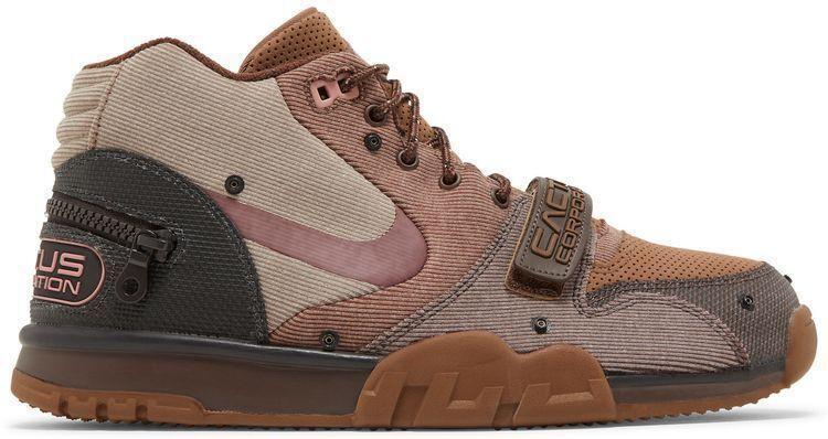 Size 10.5 - Nike Travis Scott x Air Trainer 1 SP Chocolate DR7515-200 Preowned