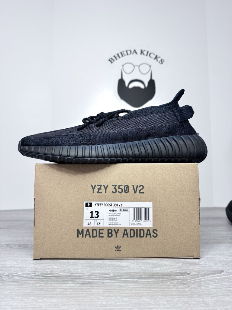 Size 13 - Adidas Yeezy Boost 350 V2 Onyx Shoes HQ4540 NEW DS