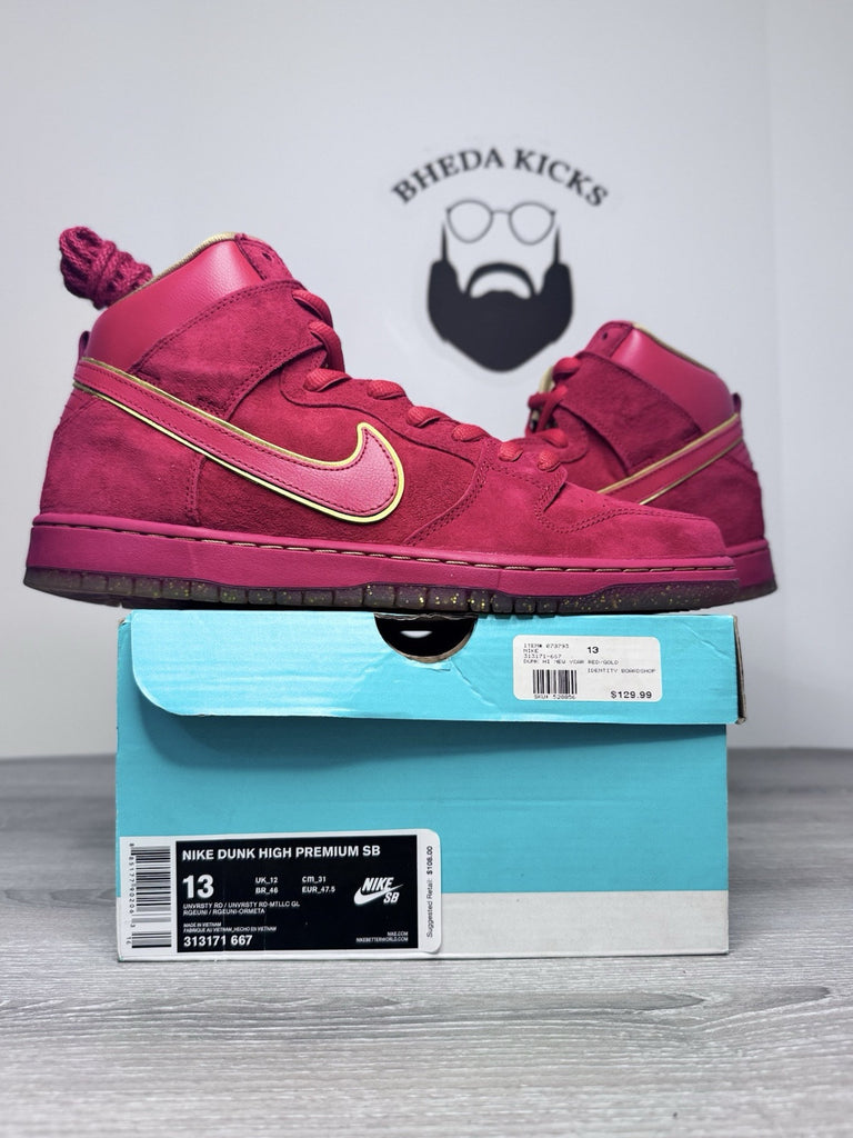 Size 13 - Nike SB Dunk High Premium CNY 2014 OG BOX 313171-667 NEW DS