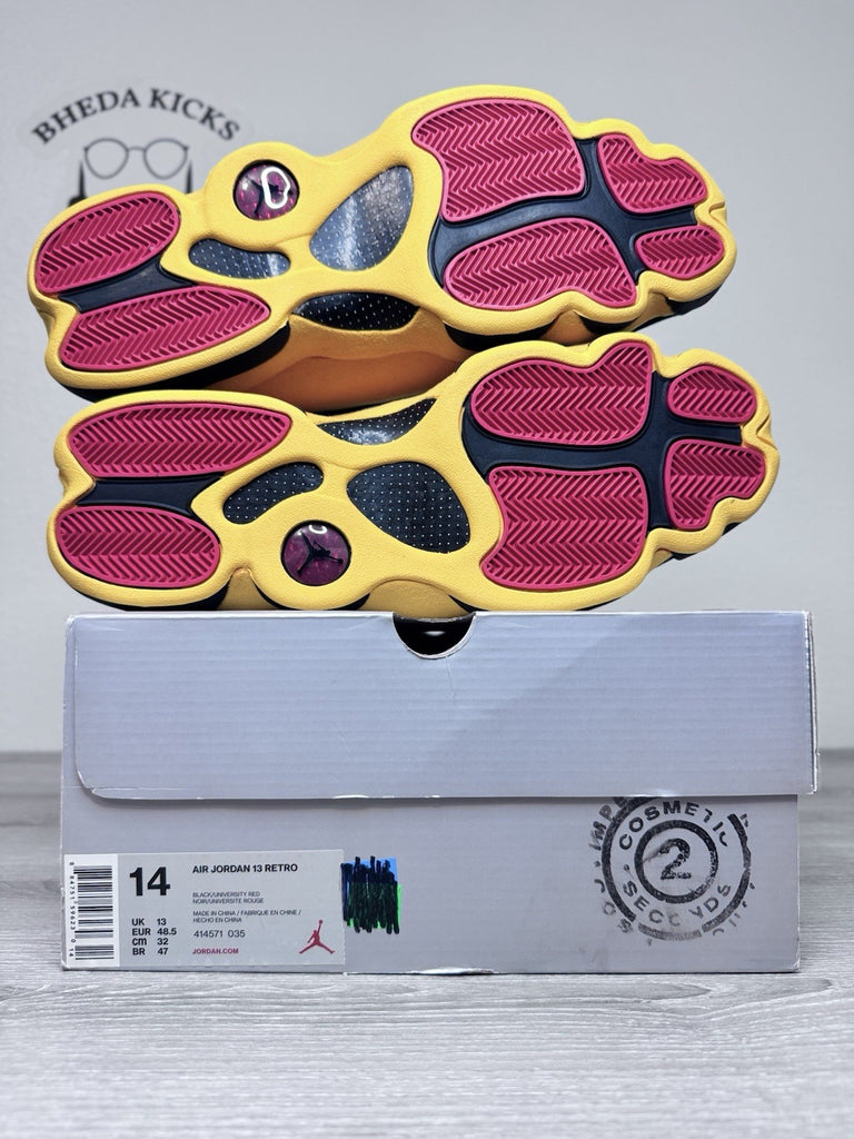 Size 14 - Nike Air Jordan 13 Retro ‘Melo Class Of 2002’ 414571-035 (B Grade) NEW