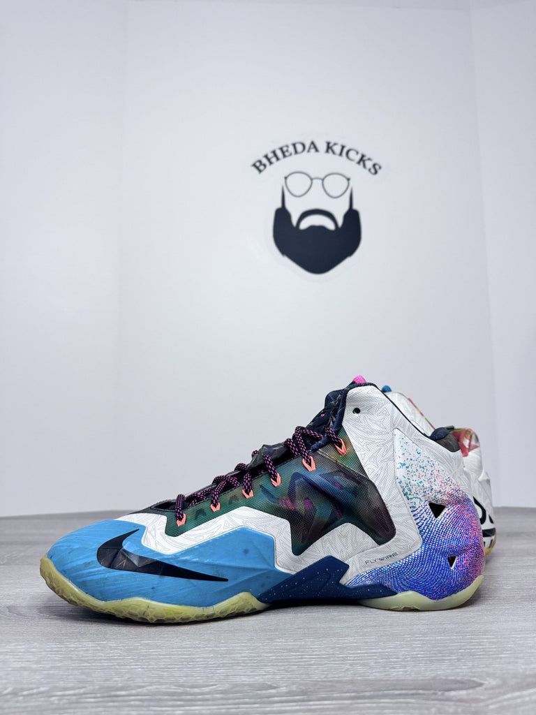 Size 14 - Nike LeBron 11 Premium What The LeBron (650884-400) Preowned