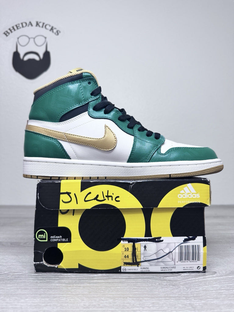 Size 10 - Air Jordan 1 Retro OG High Celtics (555088-315)