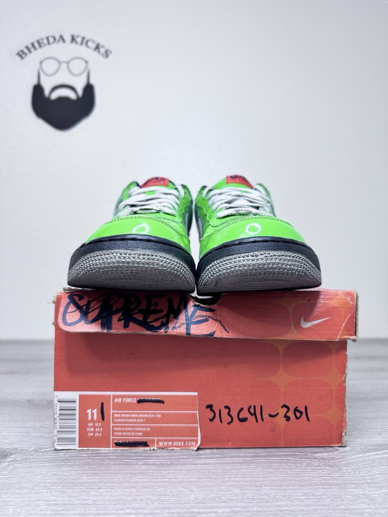 Size 11 - Nike Air Force 1 Low Frankenstein 313641-301 Preowned Authentic