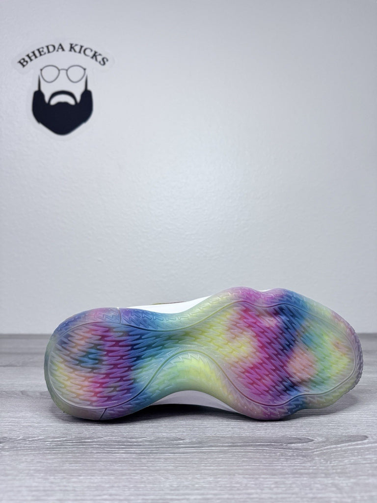 Size 11 - Adidas Dame 7 Never Follow 2021 Damian Lillard S29222 Rainbow