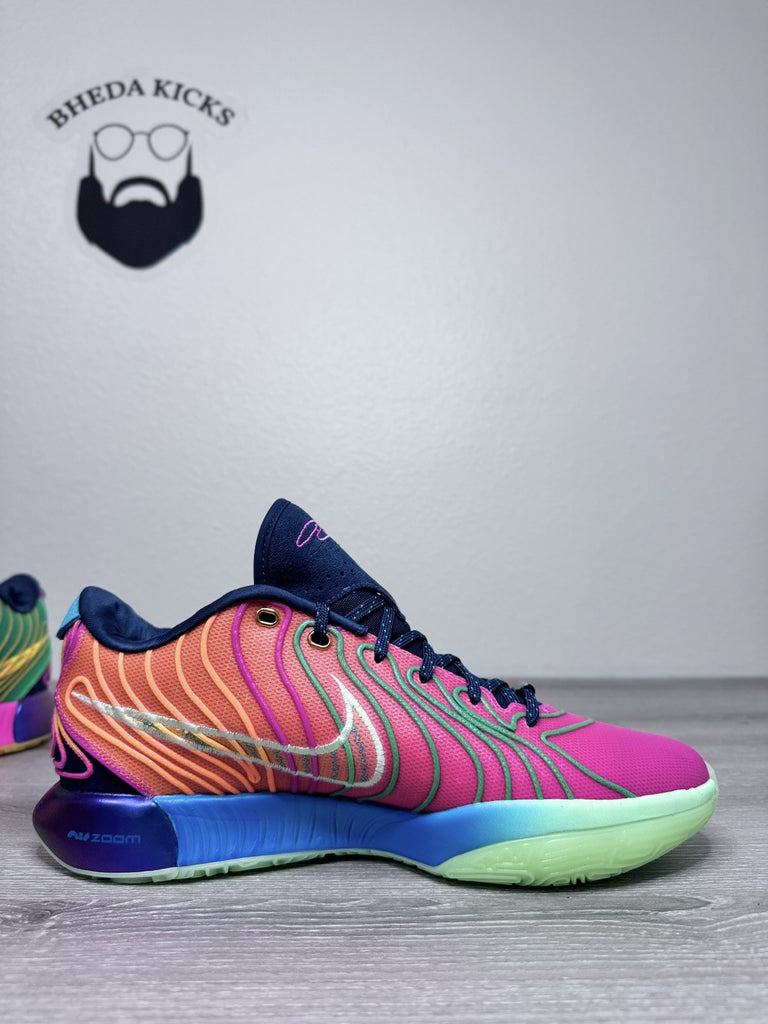 Size 10.5 - Nike LeBron James XXI 21 Optimism Multicolor Sneakers HF5353-400 DS