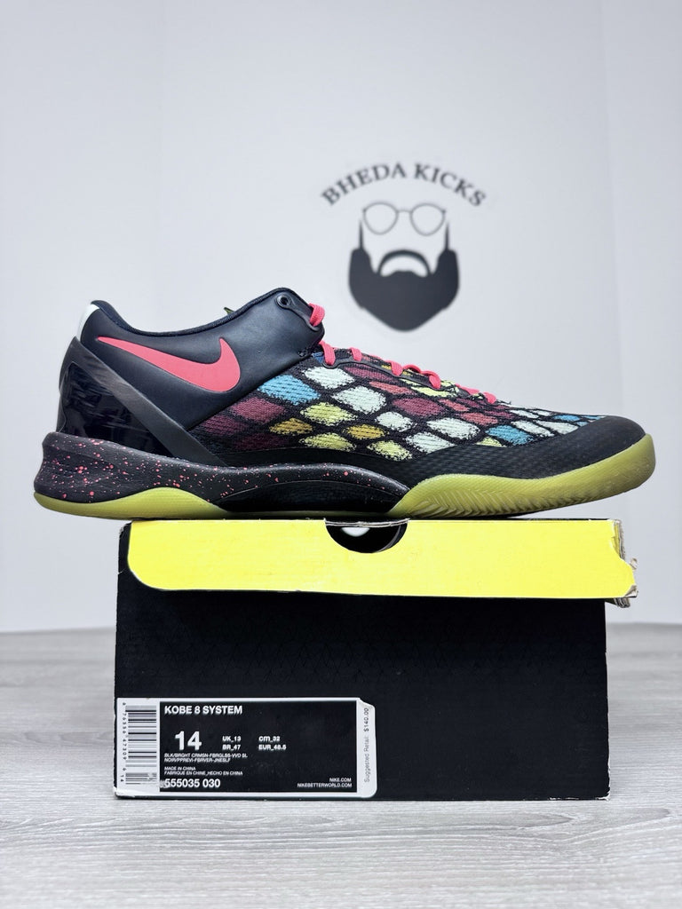 Size 14 - Kobe 8 System Christmas Lights 2012 Christmas 555035-030 Preowned