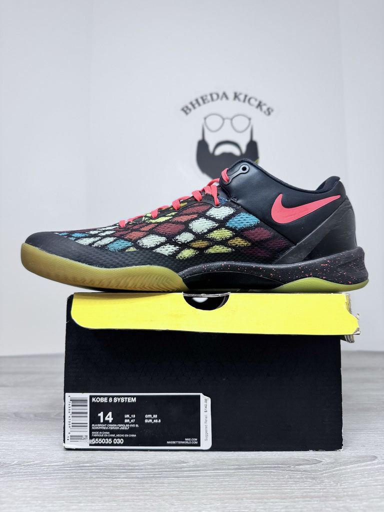 Size 14 - Kobe 8 System Christmas Lights 2012 Christmas 555035-030 Preowned