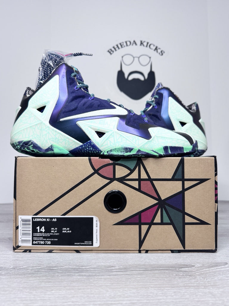 Size 14 - Nike Lebron 11 All-Star Gumbo NOLA 2014 647780-735 NEW DS