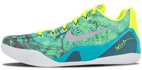 Size 8.5 - Nike Kobe 9 EM Easter Volt 2014 646701-300 Black Mamba Basketball