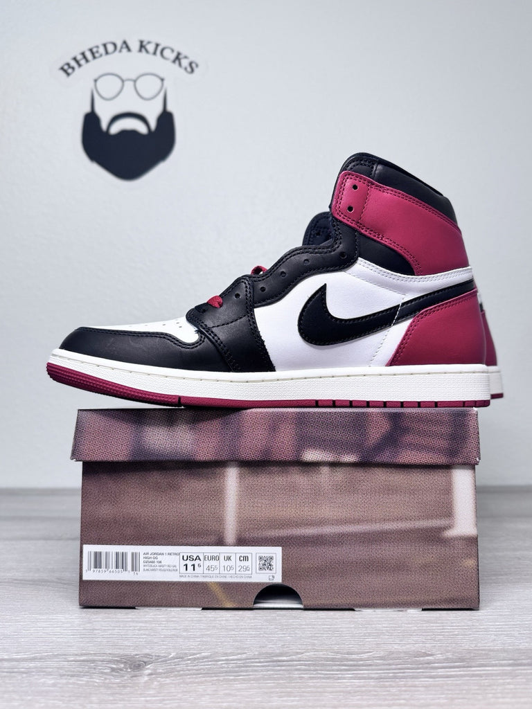 Size 11.5 - Air Jordan 1 Retro OG High Black Toe Reimagined DZ5485-106 NEW DS