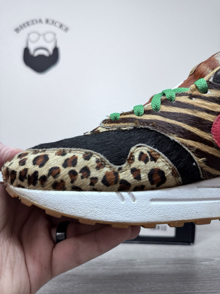 Size 11 - Atmos x Nike Air Max 1 DLX Animal Pack 2018 AQ0928-700 Preowned