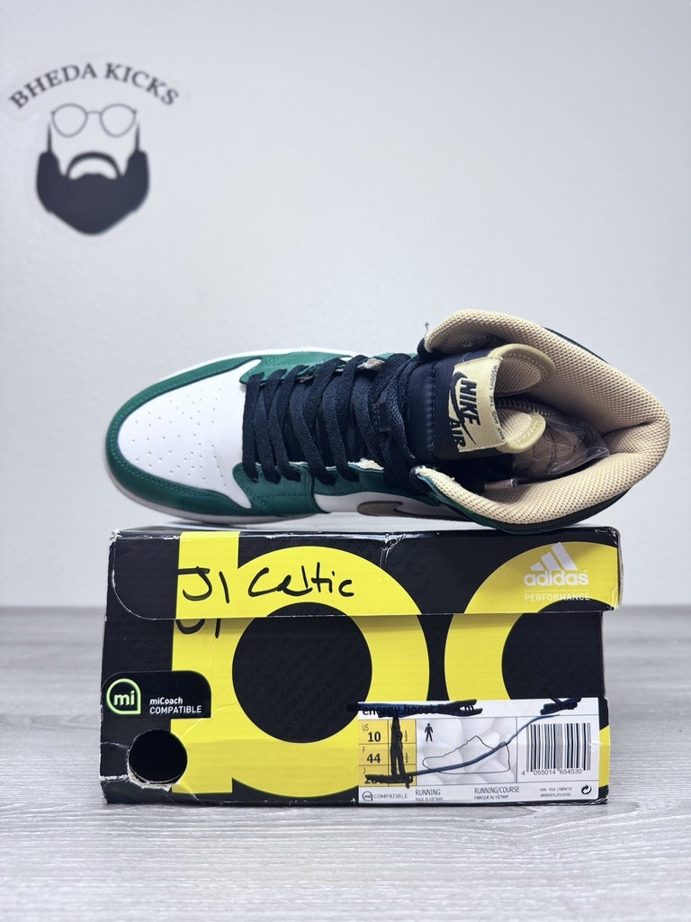 Size 10 - Air Jordan 1 Retro OG High Celtics (555088-315)