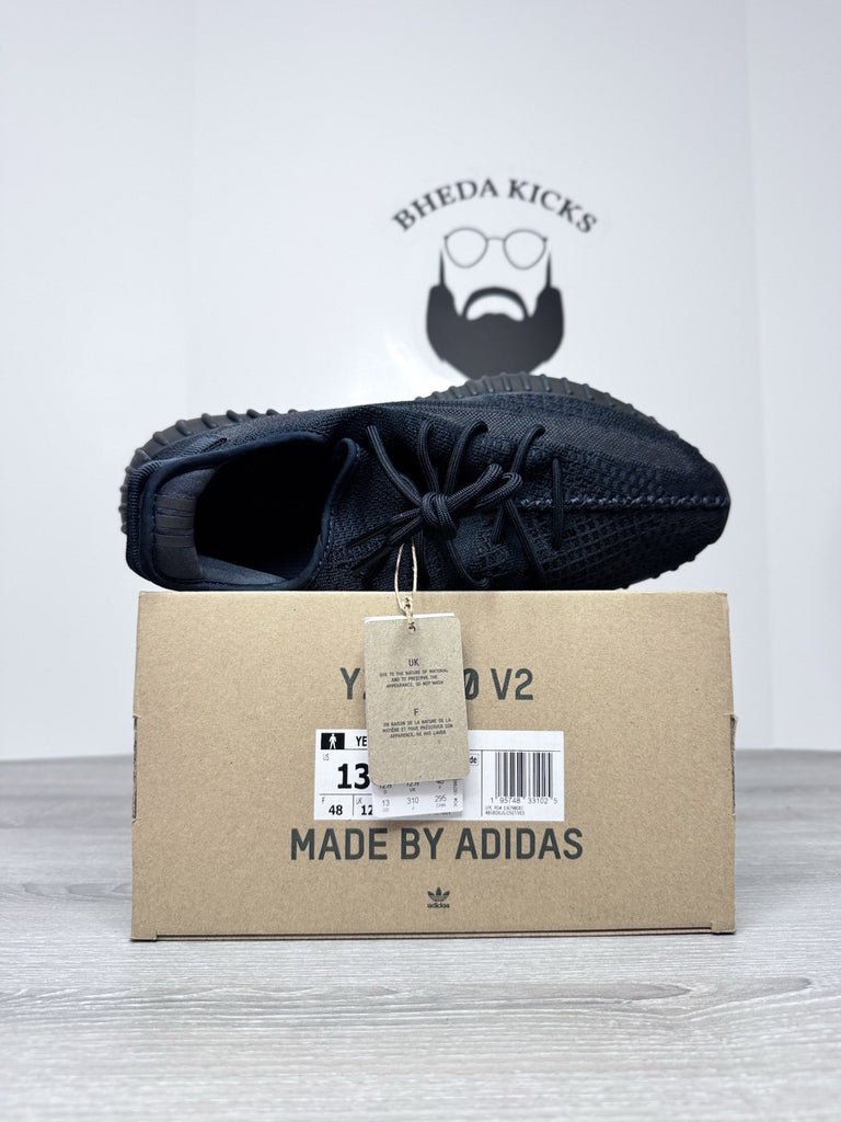 Size 13 - Adidas Yeezy Boost 350 V2 Onyx Shoes HQ4540 NEW DS