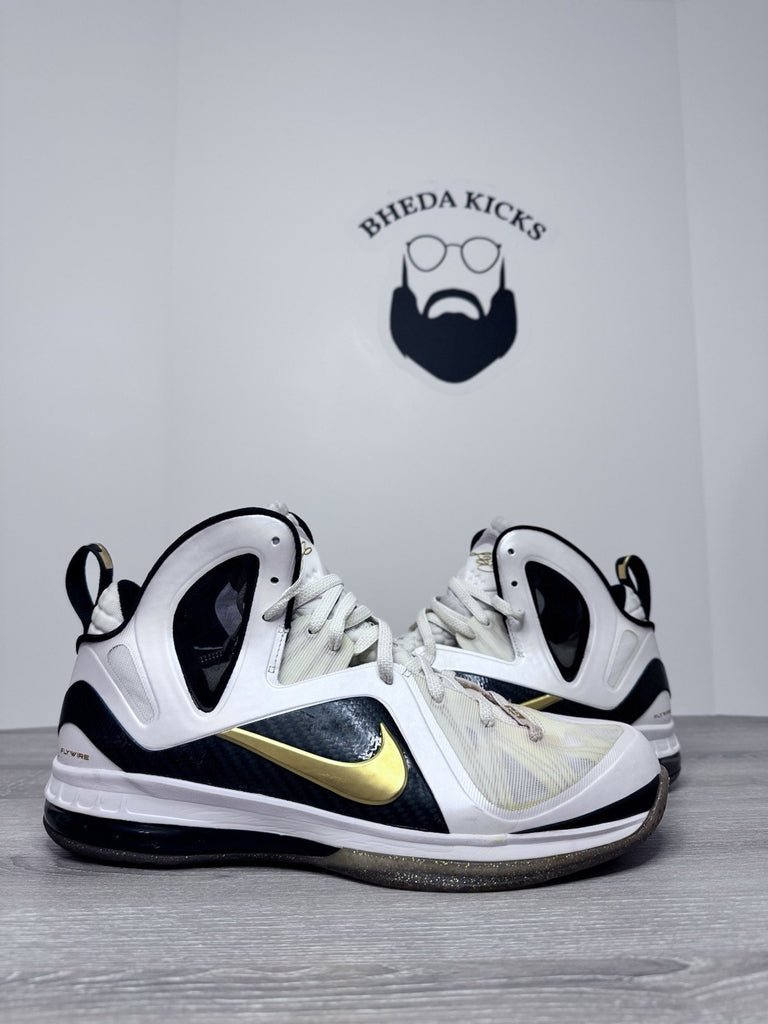 Size 14 - Nike LeBron 9 P.S. Elite Home 2012 516958-100 Authentic Preowned