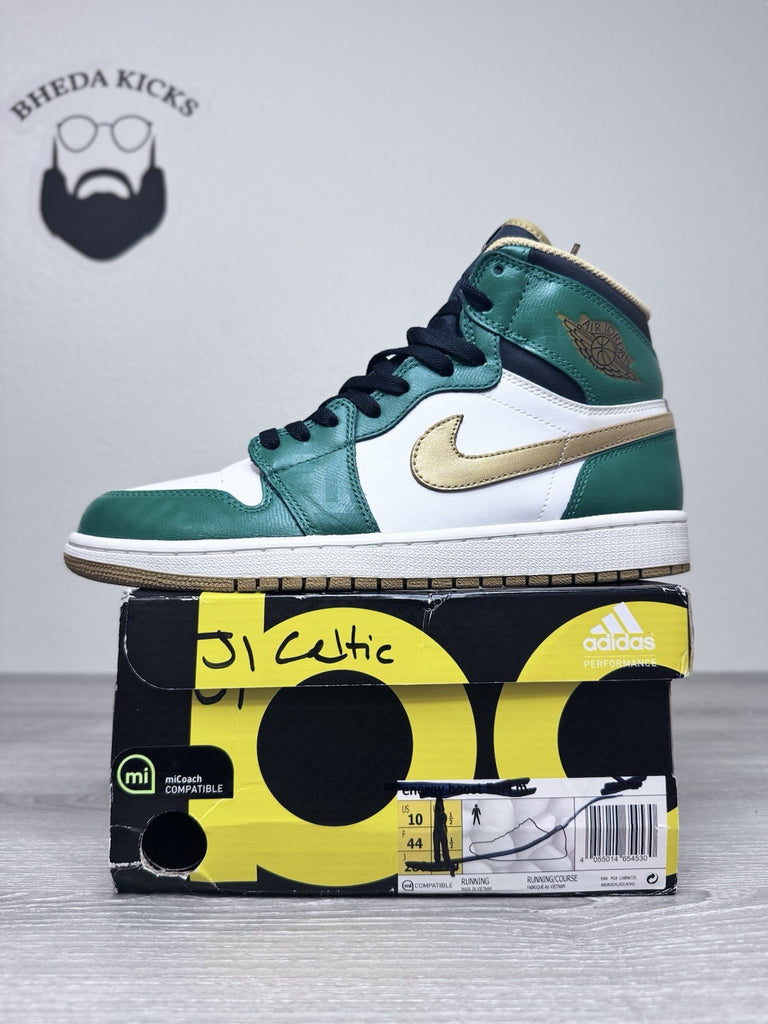 Size 10 - Air Jordan 1 Retro OG High Celtics (555088-315)