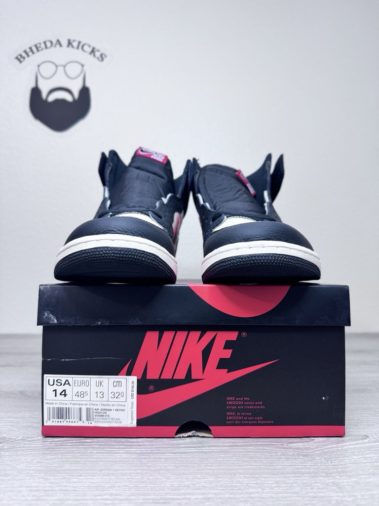 Size 14 - Nike Air Jordan 1 I Retro High OG Sports Illustrated 555088-015 NEW DS
