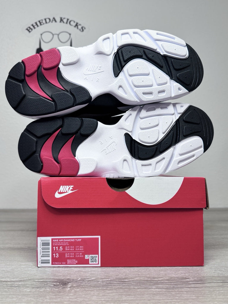 Size 11.5 - Nike Air Diamond Turf "49ers" FZ8224-100 Og Authentic NEW DS