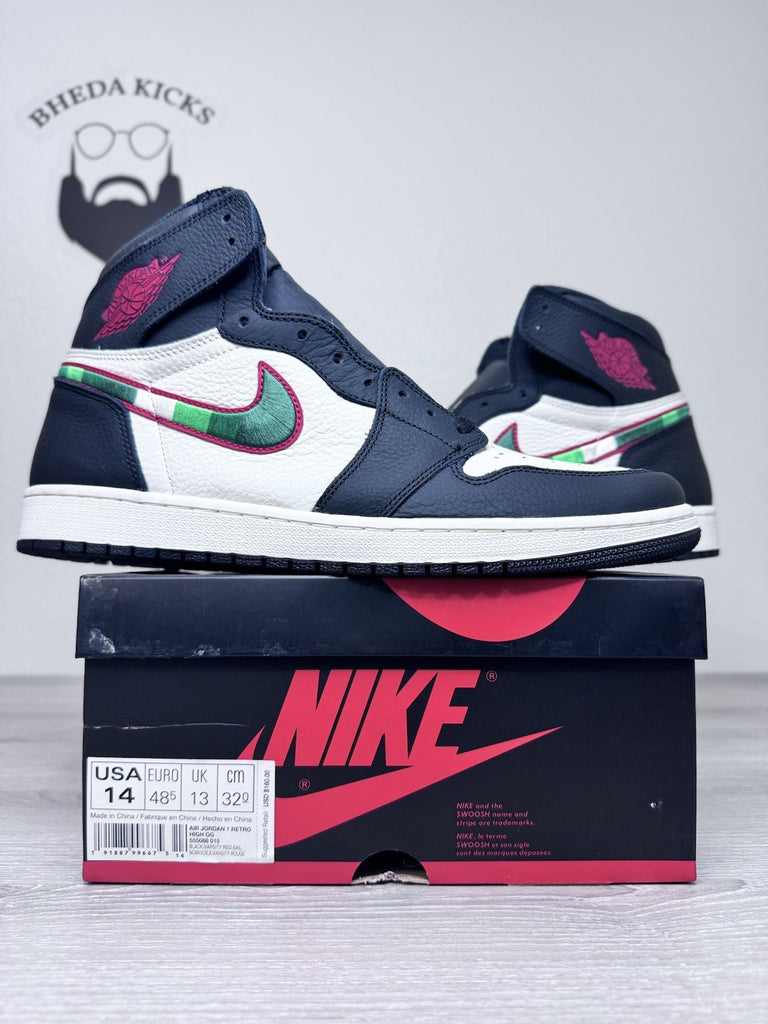 Size 14 - Nike Air Jordan 1 I Retro High OG Sports Illustrated 555088-015 NEW DS