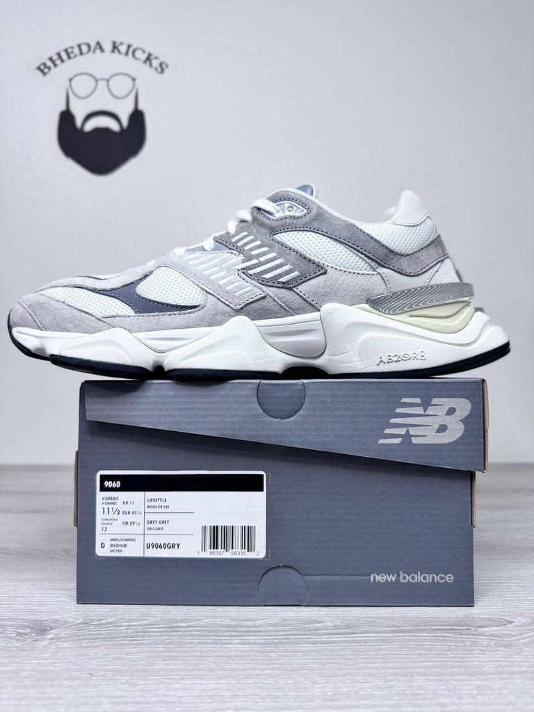 Size 11.5 - New Balance 9060 Rain Cloud Grey U9060GRY Men's Og WORN ONCE