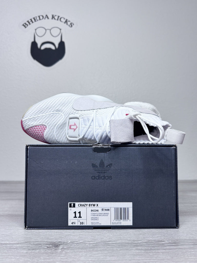 Adidas Crazy BYW X 'Cloud White' B42246 Men's Shoes B42246 NEW DS
