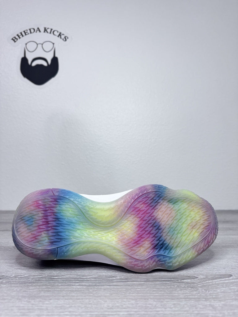 Size 11 - Adidas Dame 7 Never Follow 2021 Damian Lillard S29222 Rainbow