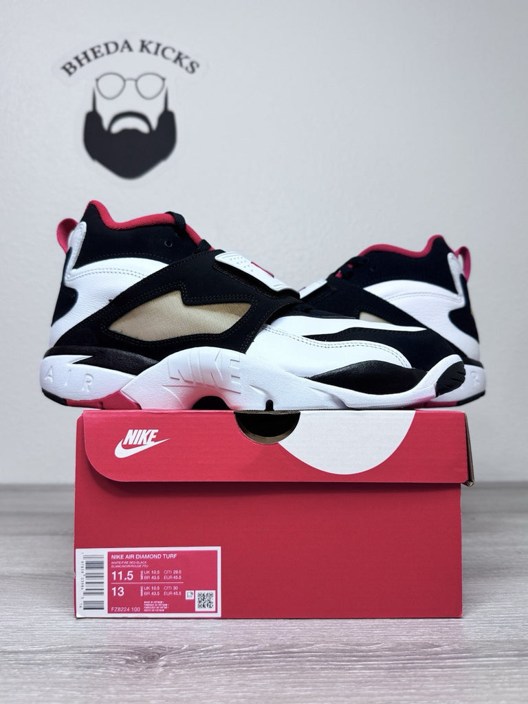 Size 11.5 - Nike Air Diamond Turf "49ers" FZ8224-100 Og Authentic NEW DS